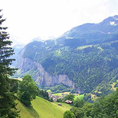 Holiday flat #1, Chalet Aberot, Wengen, Switzerland Exterior foto