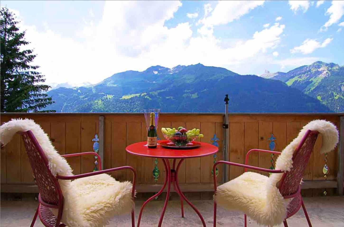 Holiday flat #1, Chalet Aberot, Wengen, Switzerland Exterior foto