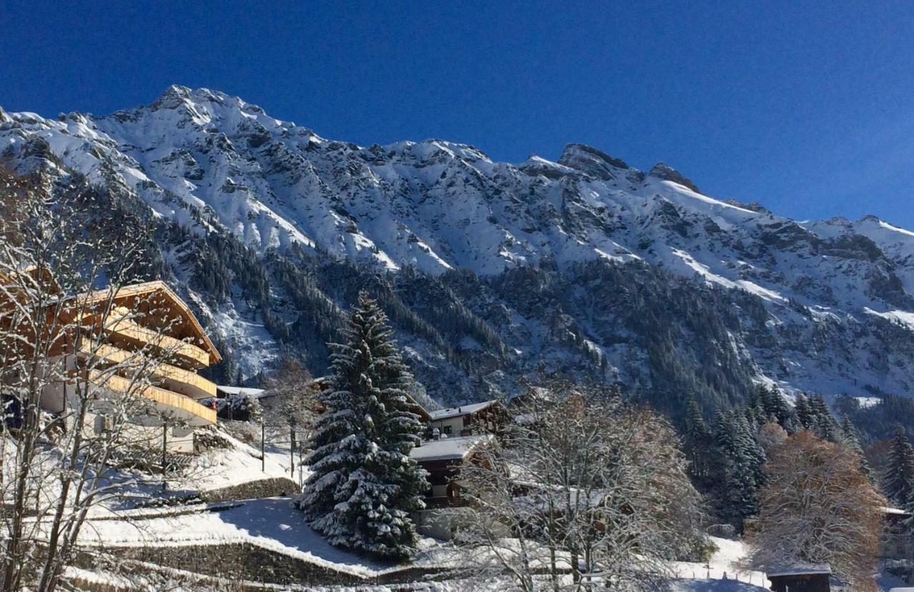 Holiday flat #1, Chalet Aberot, Wengen, Switzerland Exterior foto